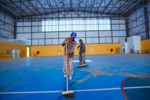 Lauro de Freitas: Avanço das obras do CIE chega a 82% em Areia Branca