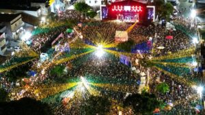 Maior público da história: Pedrão de Lauro 2026 arrasta multidão e reúne 50 mil pessoas em uma única noite