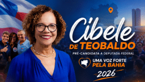Cibele de Teobaldo desponta como pré-candidata à Câmara Federal e reforça grupo político para 2026