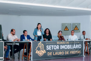 Prefeitura de Lauro de Freitas promove encontro com setor imobiliário para fortalecer o planejamento urbano do município