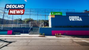 Prefeita Débora Regis inaugura a Nova Arena Vietnã nesta quarta-feira (16), em Itinga